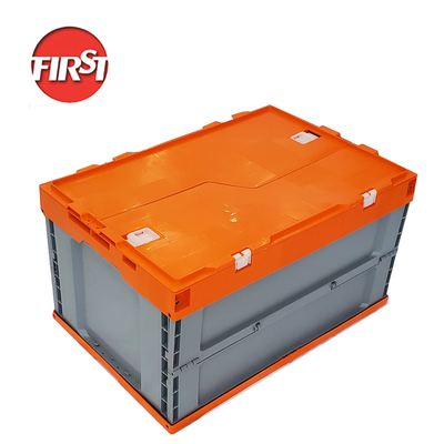 खरीदें अनुकूलित रंग 600*400*80 मिमी आसान भंडारण और परिवहन के लिए फोल्डेबल शिपिंग ट्रे ऑनलाइन निर्माण