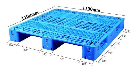 खरीदें औद्योगिक प्लास्टिक पैलेट निर्माता एचडीपीई भारी ड्यूटी स्टैकेबल वेयरहाउस शिपिंग ऑनलाइन निर्माण