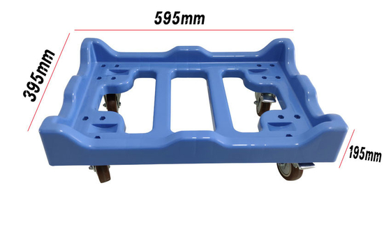 खरीदें Logistics Stackable Moving Crates Plastic Container Dolly Cart ऑनलाइन निर्माण
